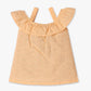 Girls Schiffli Woven Top