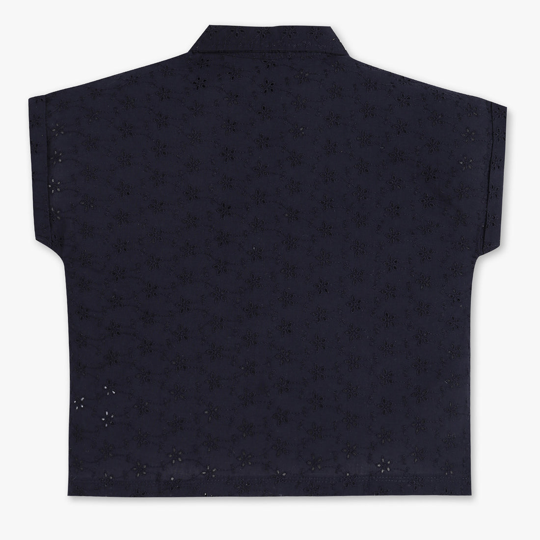 Buy Girls Regular Fit Embroidered Short Sleeve Top  - Style Union