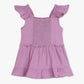 Girls Lace Pattern Woven Top