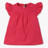 Girls Cotton Fabric Ruffle Sleeve Top
