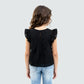 Girls Cotton Solid Top