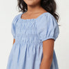 Girls Solid Woven Top