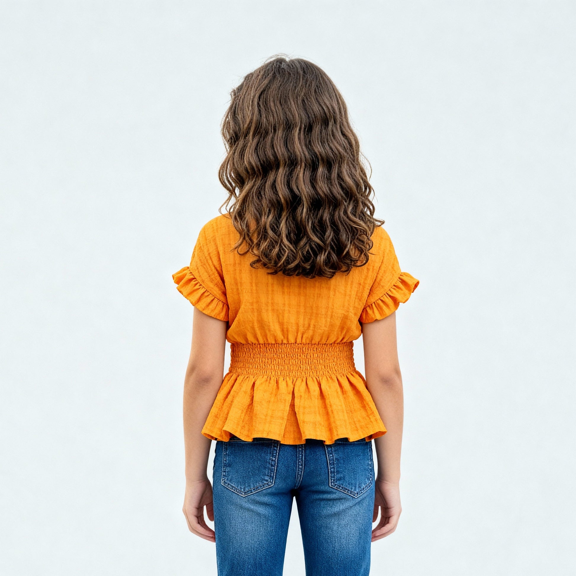 Girls Pleats Comfort Top