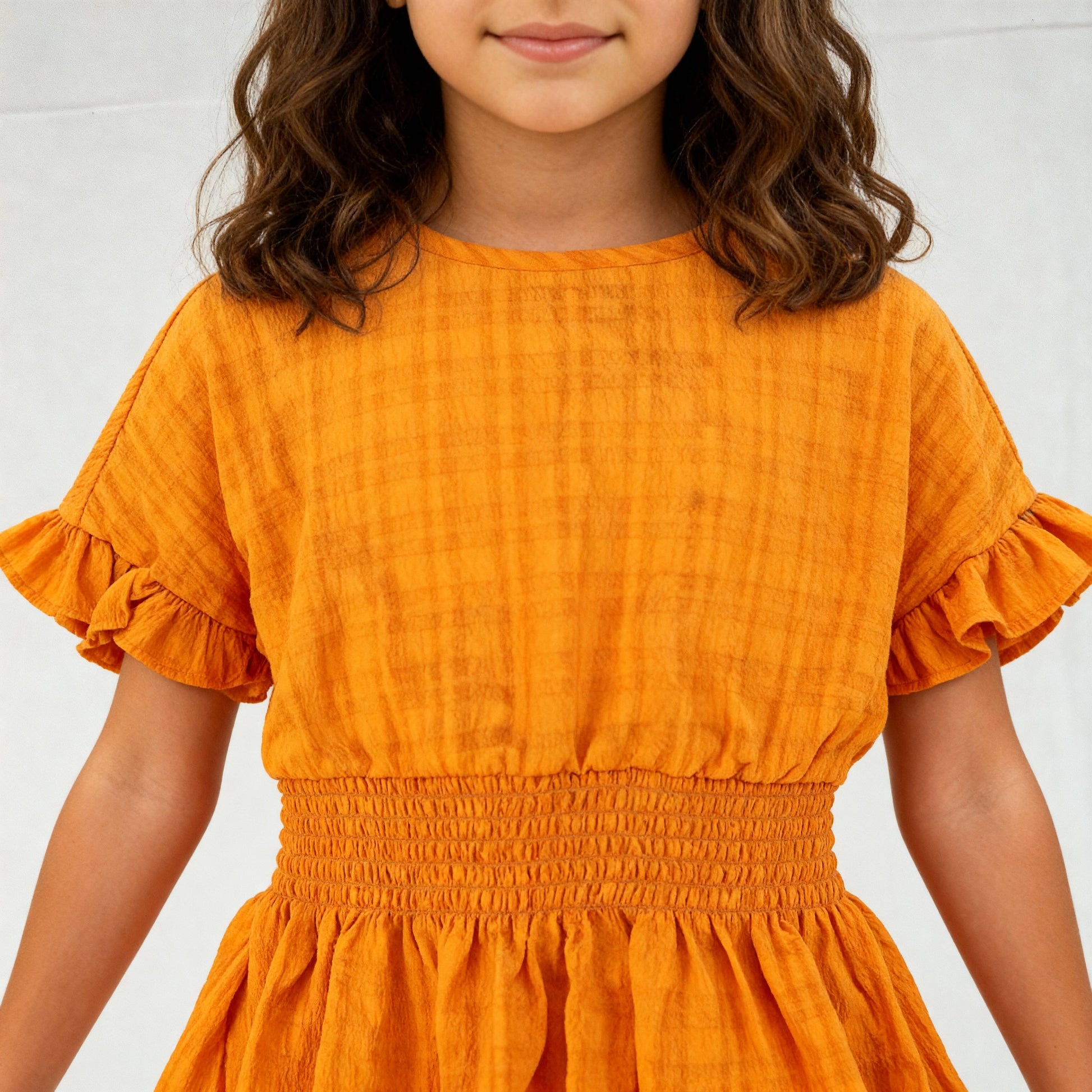 Girls Pleats Comfort Top