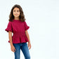 Girls Pleats Comfort Top