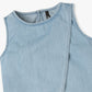 Girls Cotton Fabric Sleeveless Top