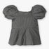 Girls Cotton Hi-Low Pleated Top