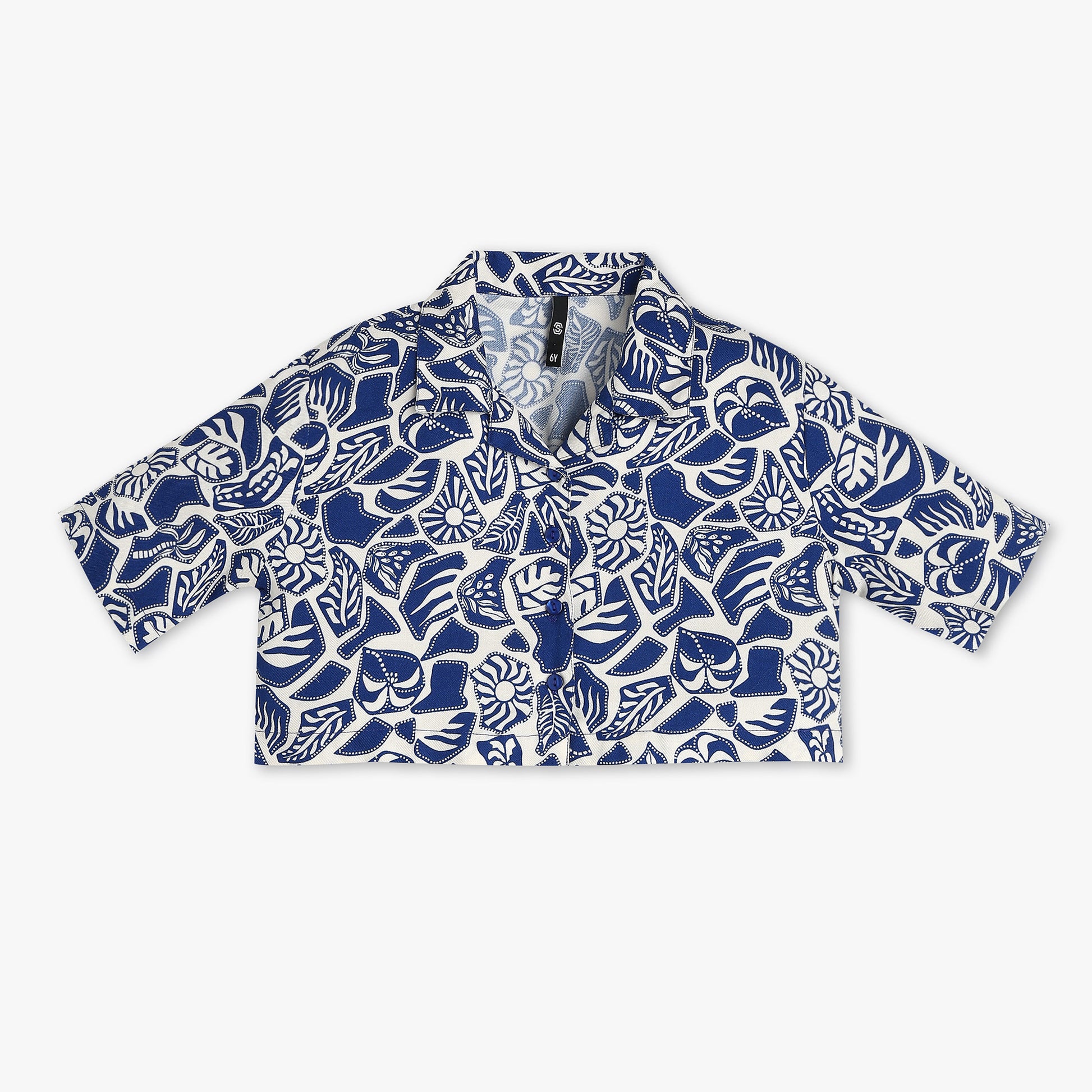 Buy Girls Regular Fit Printed Short Sleeve Top  - Style Union