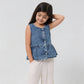 Girls Cotton Sleeveless Top