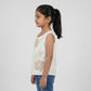 Girls Cotton Embroidered Boho Top