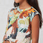 Girls Printed Crew Neck Boxy Fit Top