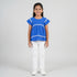 Girls Layared Top With Lace Insert Detail Top