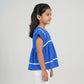 Girls Layared Top With Lace Insert Detail Top