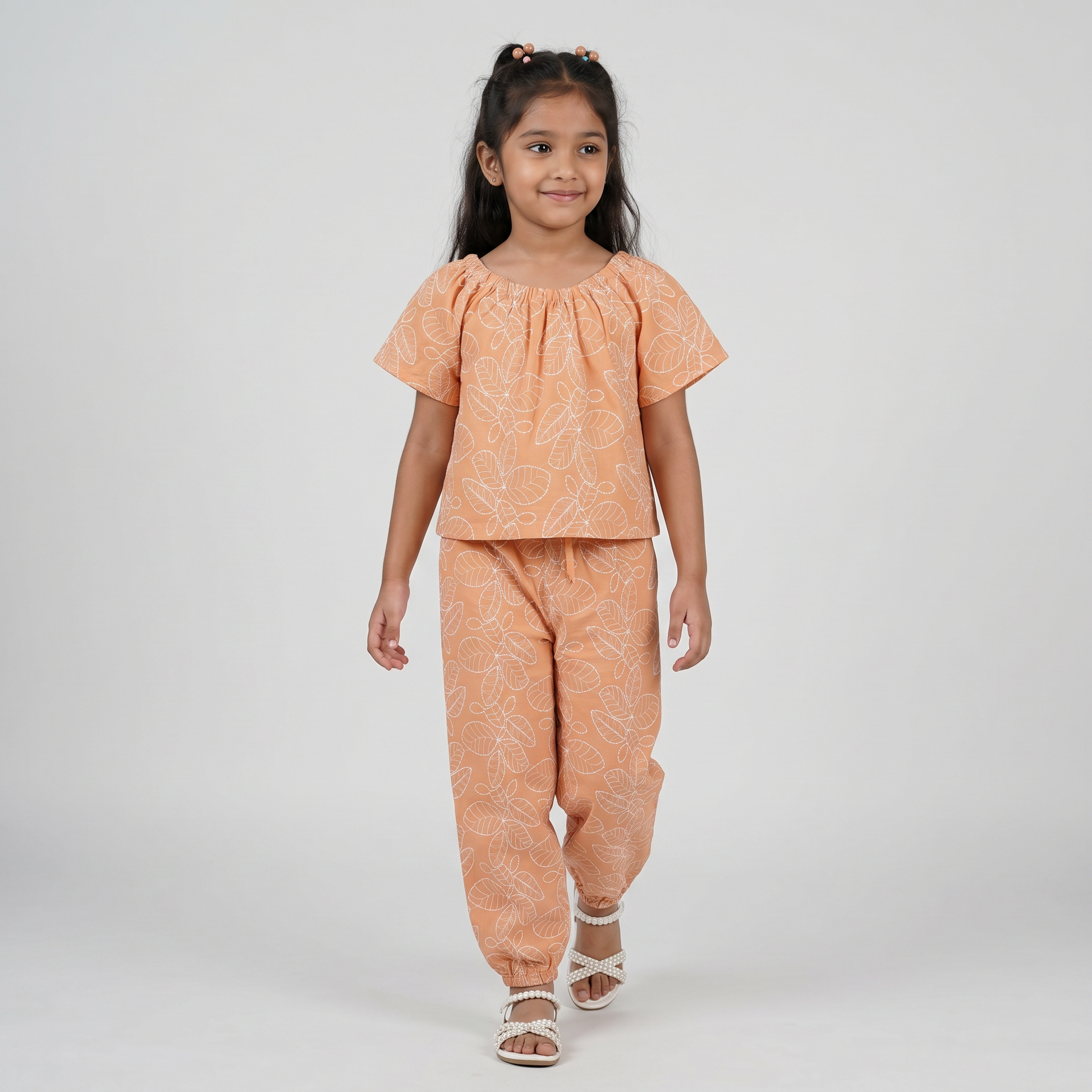 Girls Cotton Tropical Top
