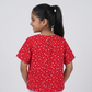 Girls Polka Dot A-Line Top