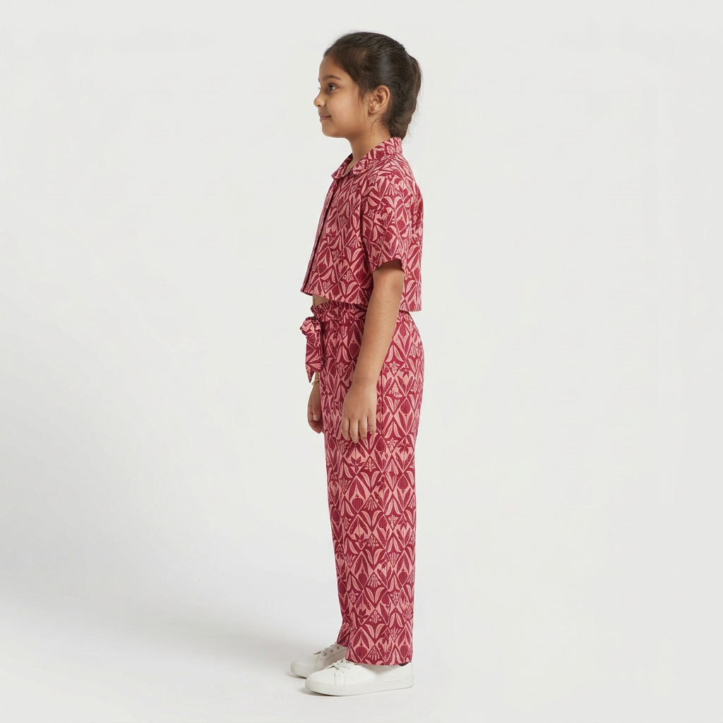 Girls Cotton Printed Top
