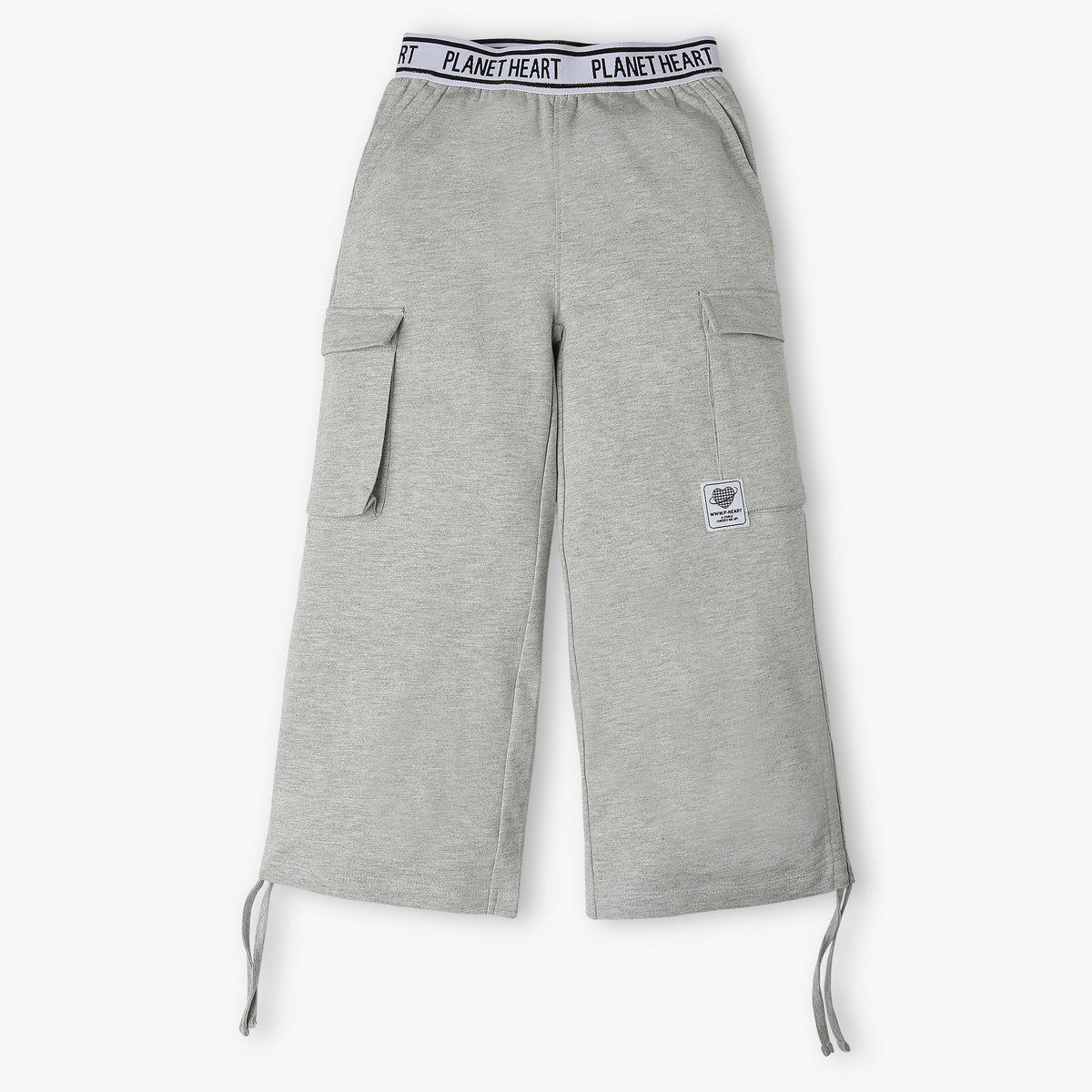 Girls Mid Rise Full Length Trackpants