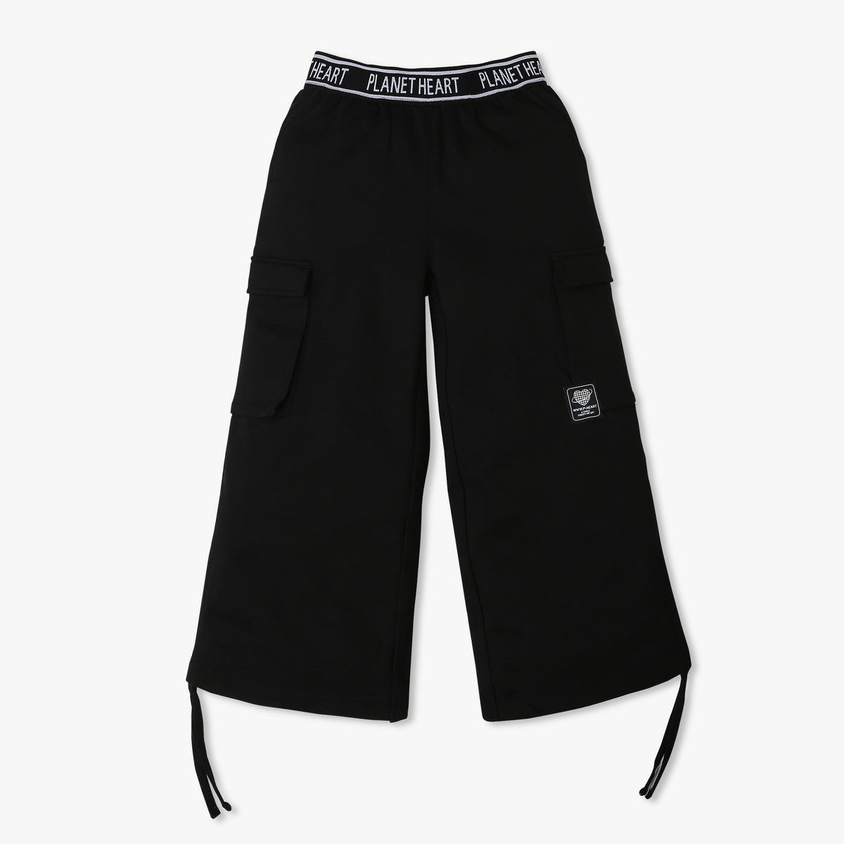 Girls Mid Rise Full Length Trackpants