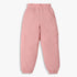 Girls Wide Leg Full Length Solid Mid Rise Trackpants