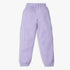 Girls Wide Leg Full Length Solid Mid Rise Trackpants