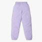 Girls Wide Leg Full Length Solid Mid Rise Trackpants