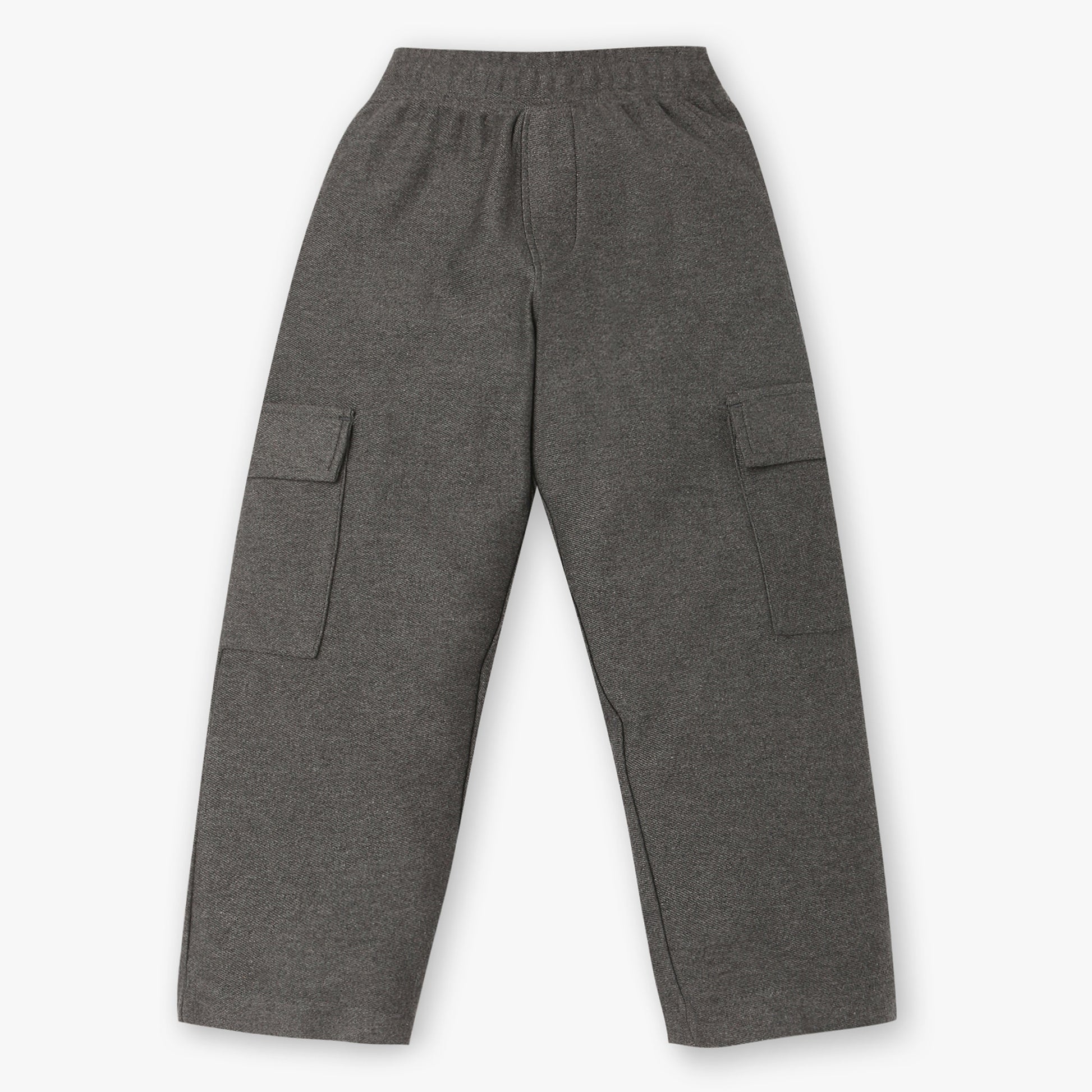 Girls Wide Leg Solid Trackpants