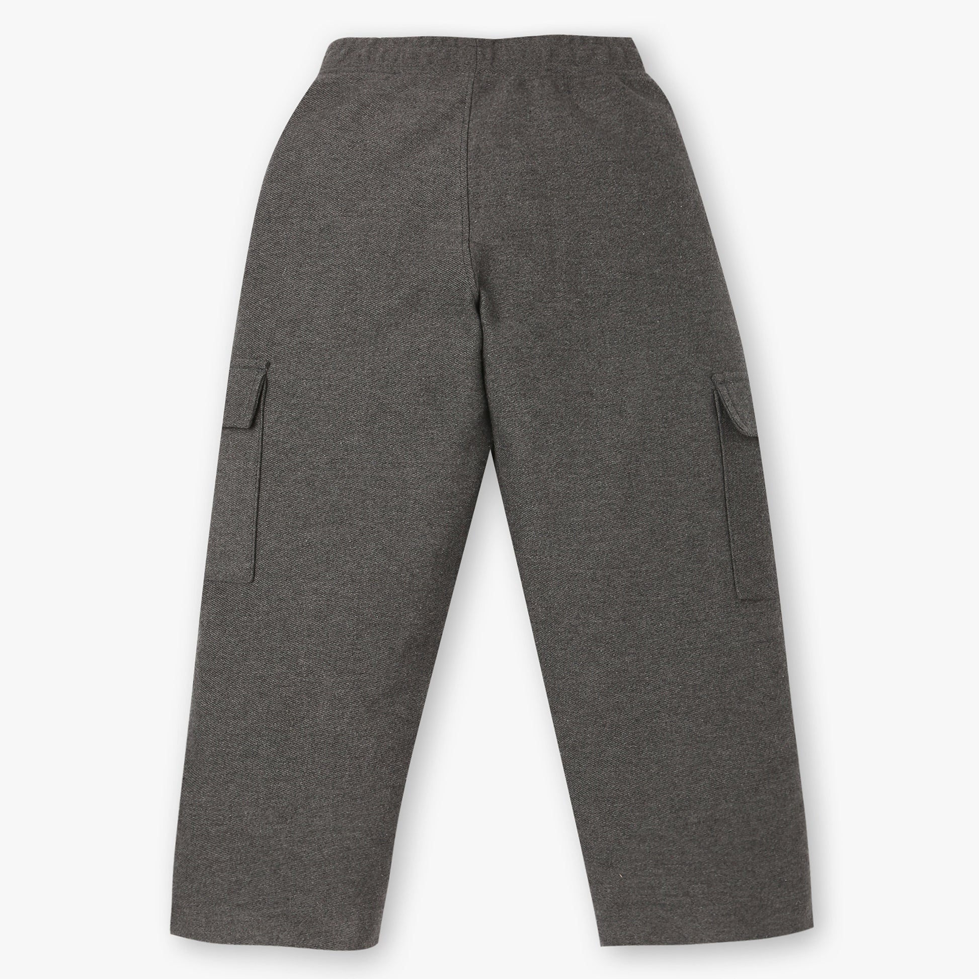 Girls Wide Leg Solid Trackpants