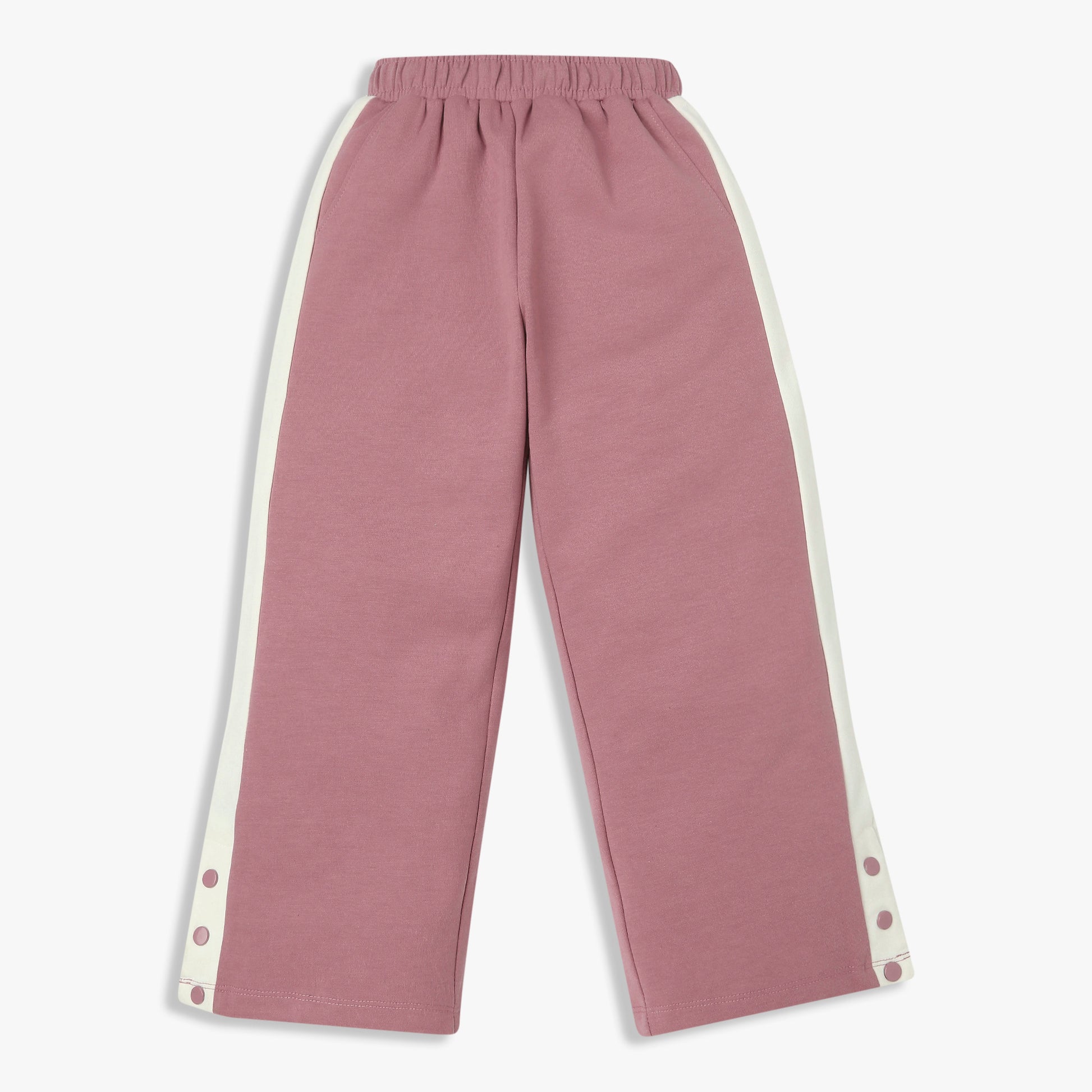 Girls Solid Pop Joggers