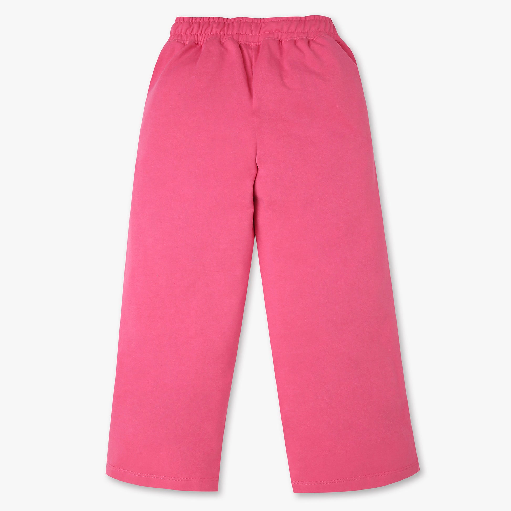 Girls Solid Fashion Trackpants
