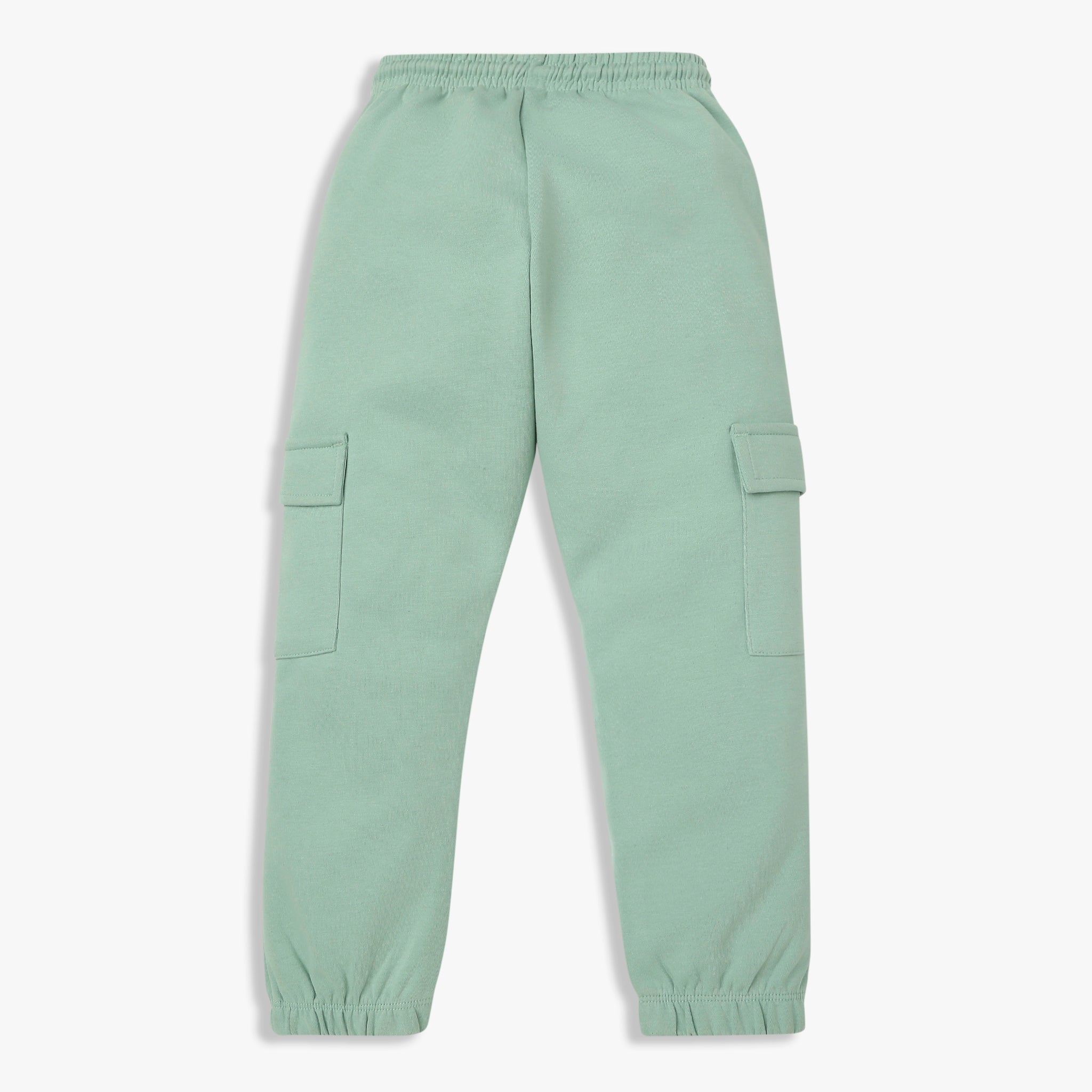 Girls Solid Pop Joggers