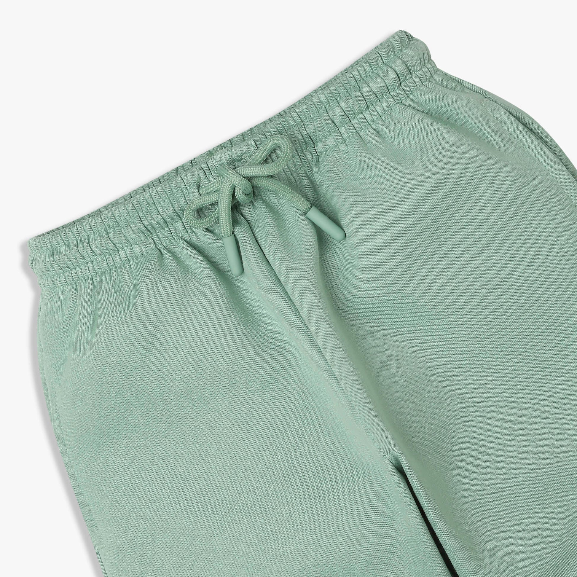 Girls Solid Pop Joggers