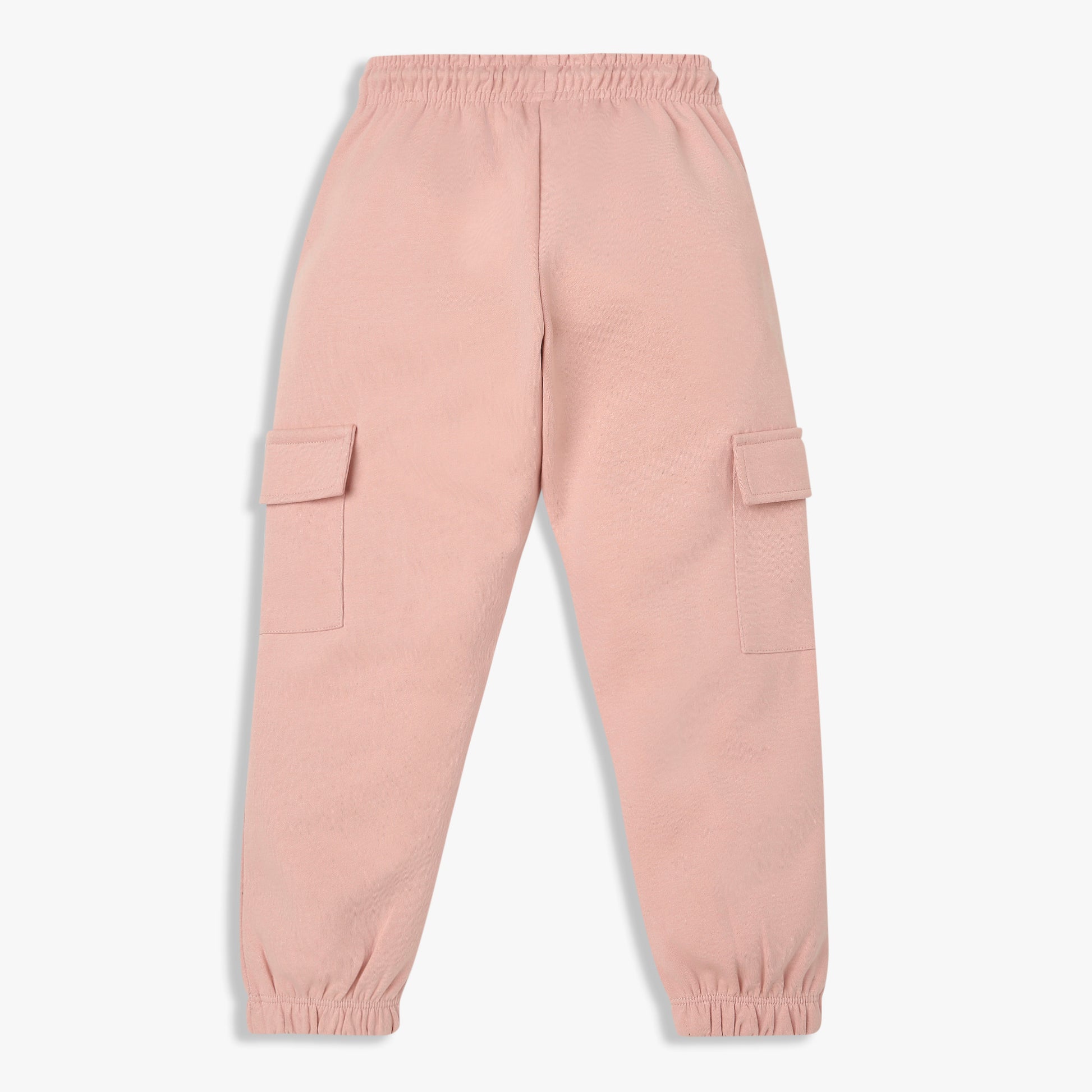 Girls Solid Pop Joggers