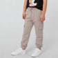Girls Solid Pop Joggers