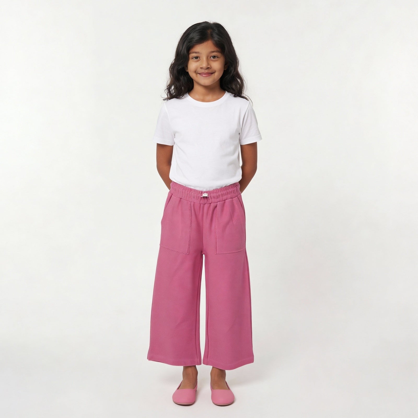 Girls Clubhouse Days Twill Knit Trackpants