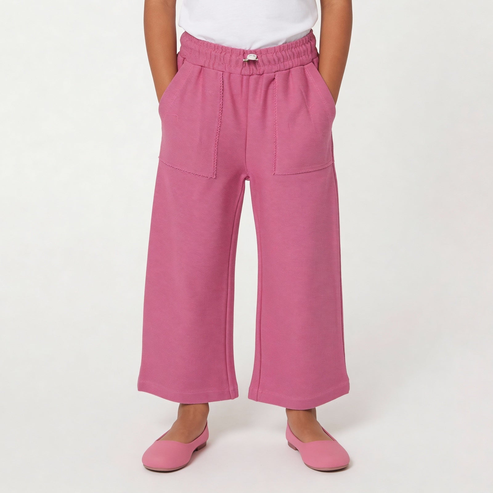 Girls Clubhouse Days Twill Knit Trackpants