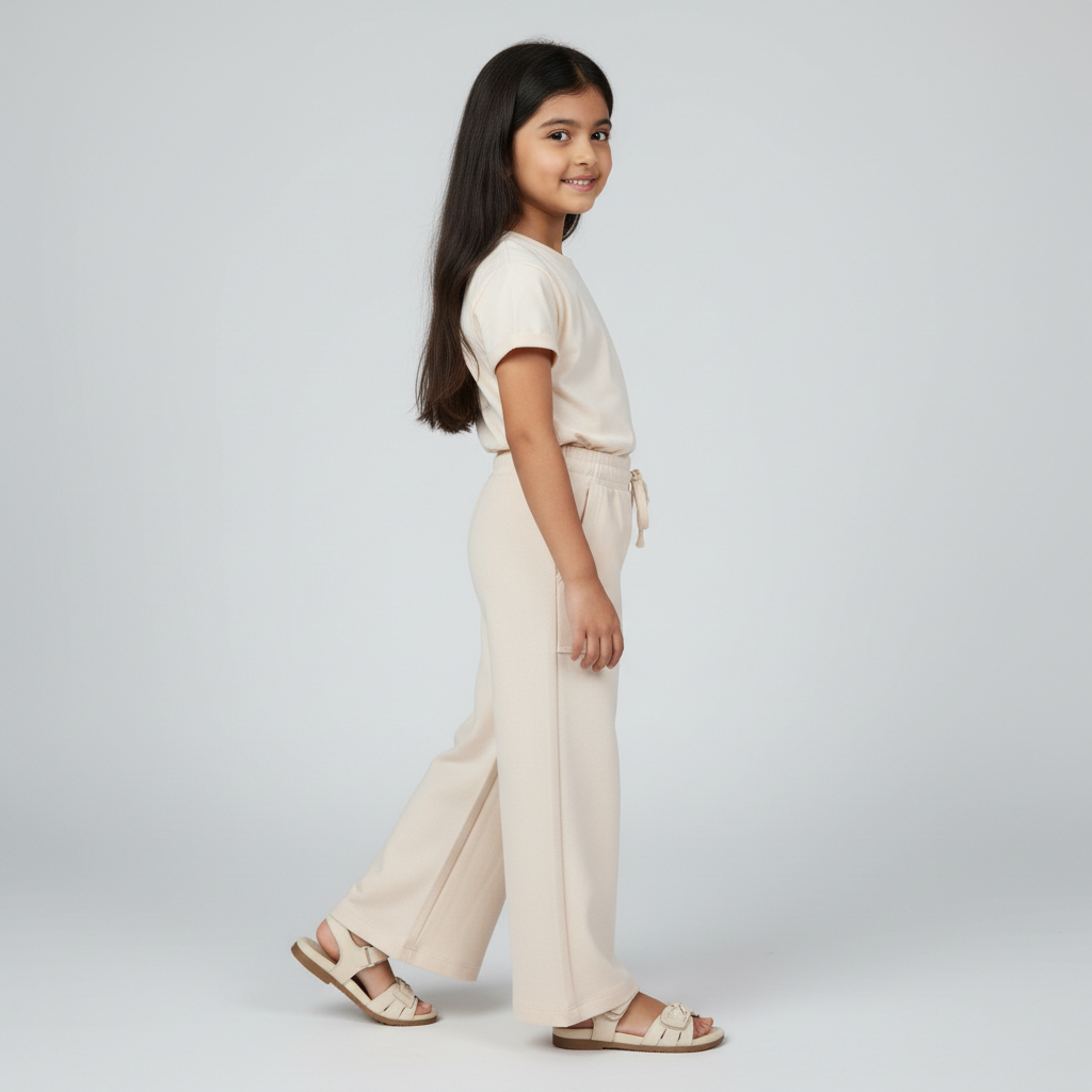 Girls Clubhouse Days Twill Knit Trackpants