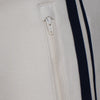 Girls Solid Joggers with Side Tape and Zipper