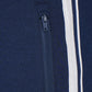 Girls Solid Joggers with Side Tape and Zipper