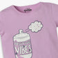 Girls Regular Fit Solid T-Shirt