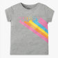 Girls Regular Fit Graphic T-Shirt