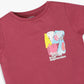 Girls Regular Fit Graphic T-Shirt
