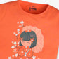 Girls Graphic Crew Neck T-Shirt