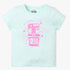 Girls Regular Fit Graphic Crew Neck T-Shirt