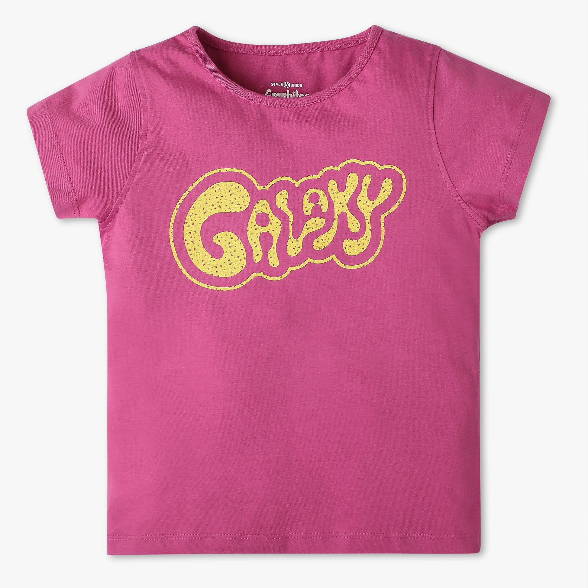 Girls Crew Neck Fun Playtime Graphic T-Shirt