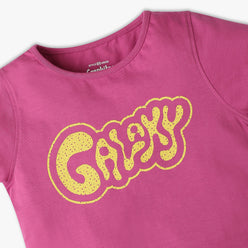 Girls Crew Neck Fun Playtime Graphic T-Shirt