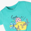 Girls Crew Neck Fun Playtime Graphic T-Shirt