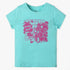 Girls Regular Fit Graphic Crew Neck T-Shirt