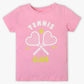 Girls Regular Fit Graphic Crew Neck T-Shirt