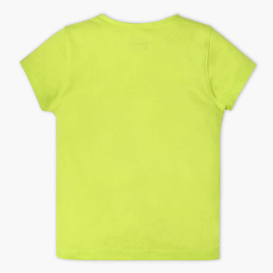 Girls Regular Fit Graphic Crew Neck T-Shirt