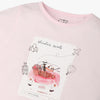 Girls Regular Fit Graphic Crew Neck T-Shirt